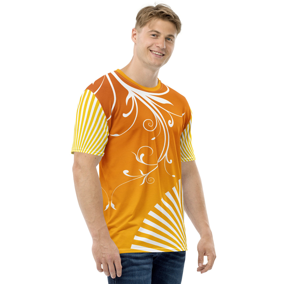 Premium Men's Jersey - Orange Sun