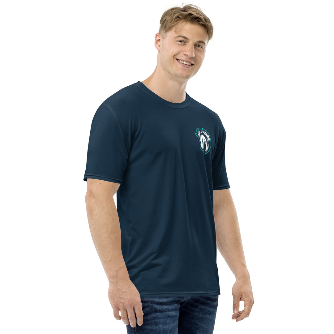 Premium Men's Jersey - Blue Horse