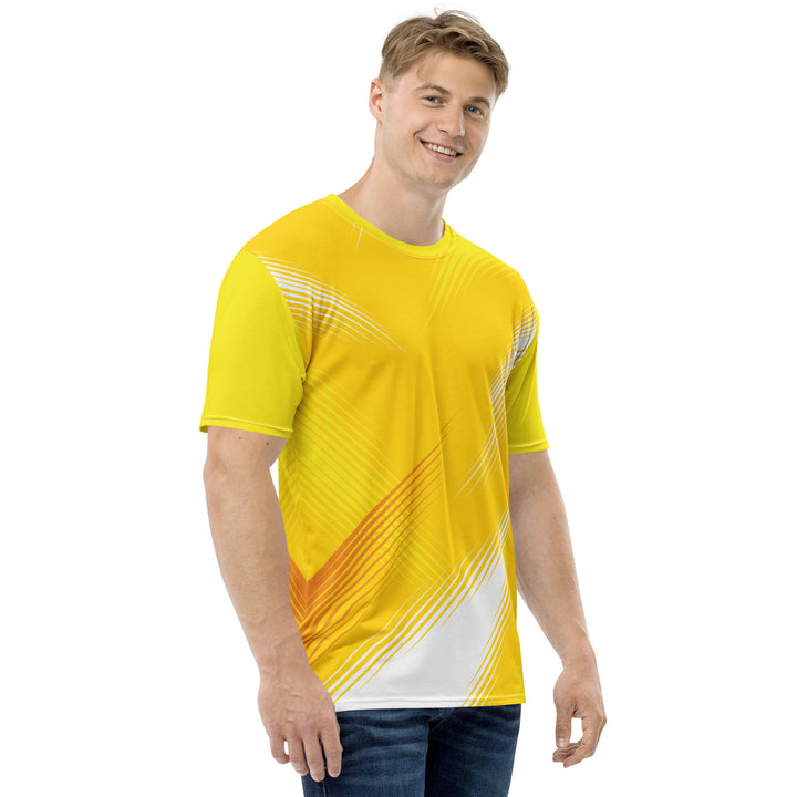 Premium Men's Jersey - Yellow-White Day