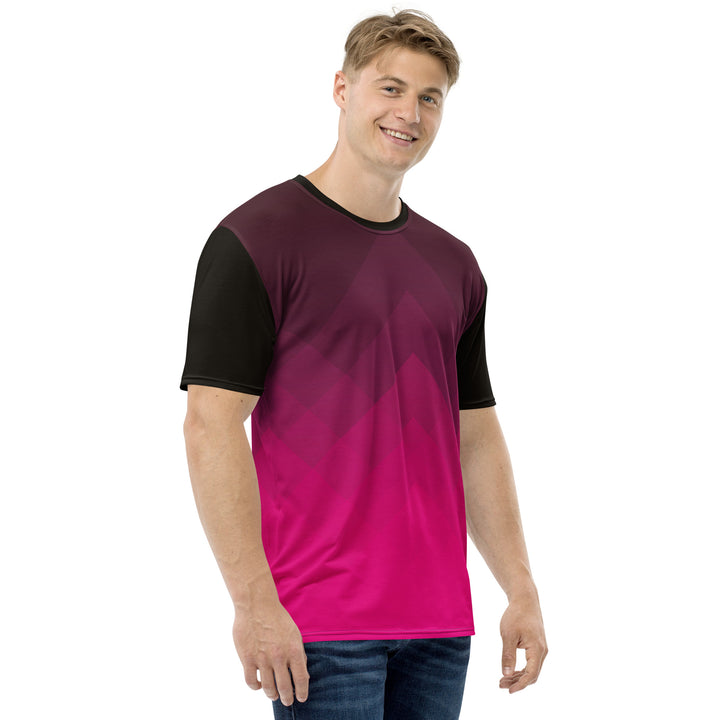 Premium Men's Jersey - Pink-Black Bright