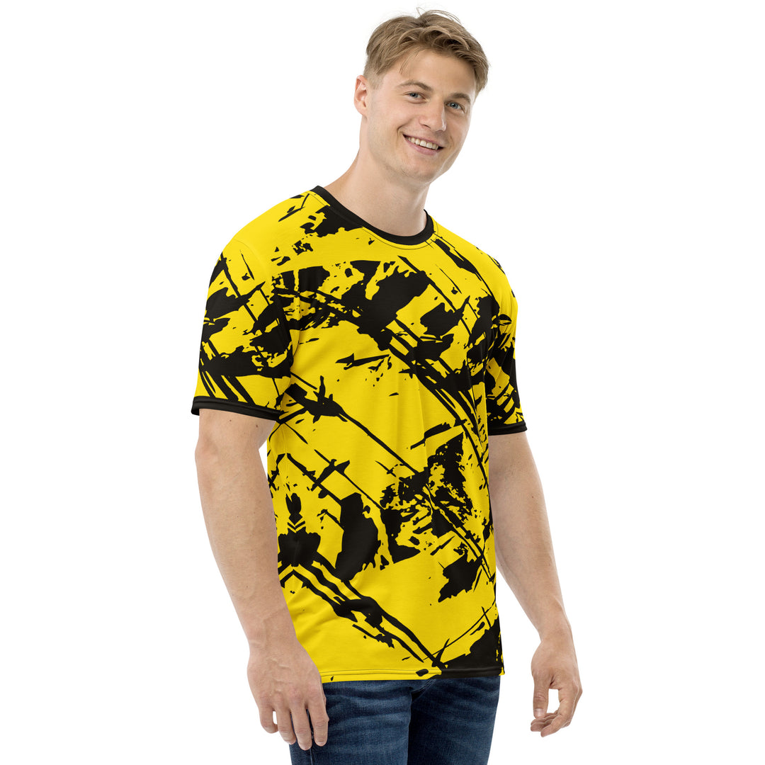 Premium Men's Jersey - Yellow-Black Source