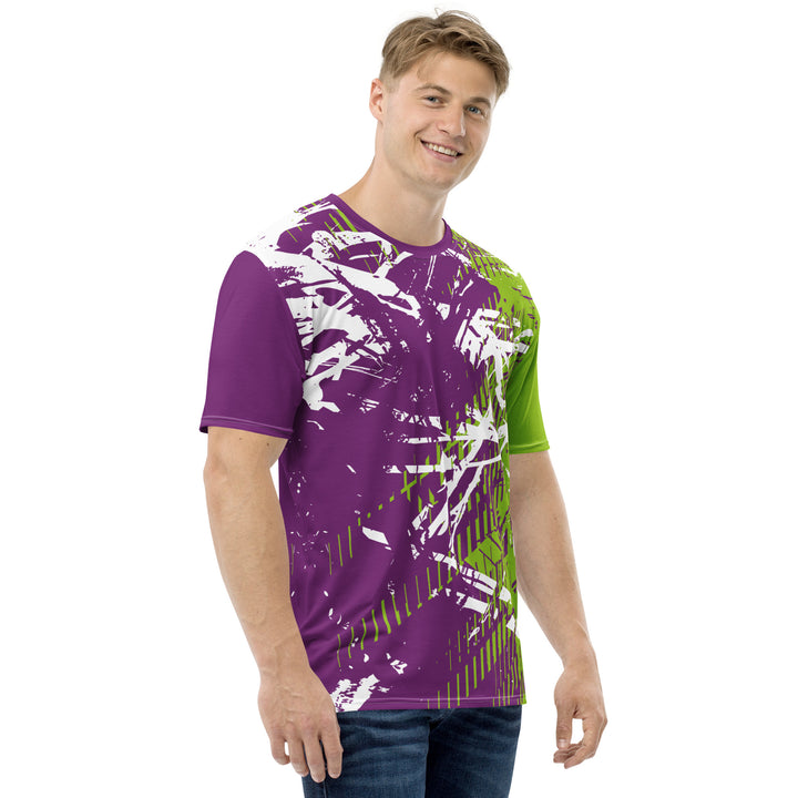 Premium Men's Jersey - Purple-Green Force