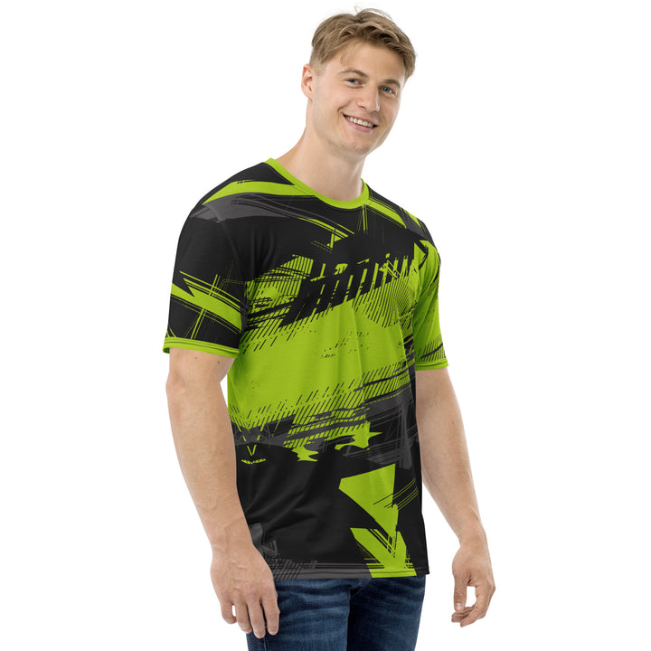 Premium Men's Jersey - Black-Green Trailer