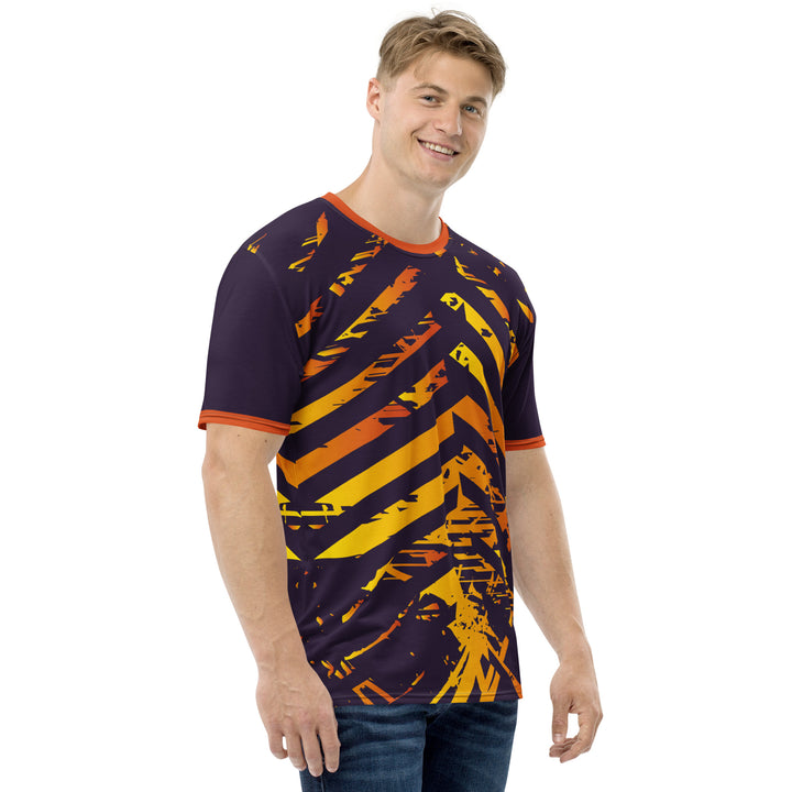 Premium Men's Jersey - Purple-Orange Order