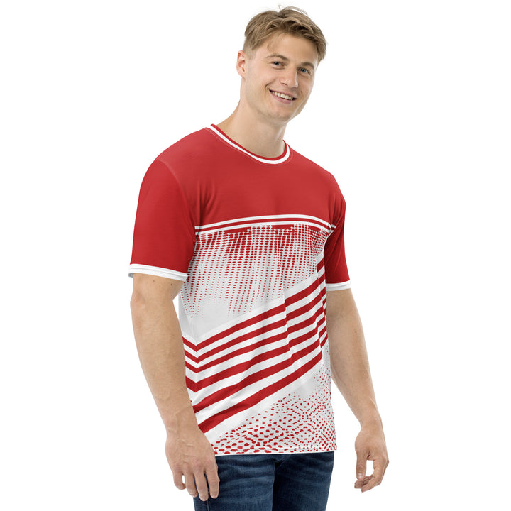 Premium Men's Jersey - White-Red Sport