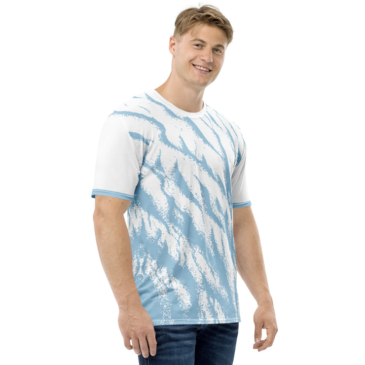 Premium Men's Jersey - Blue-White Sand