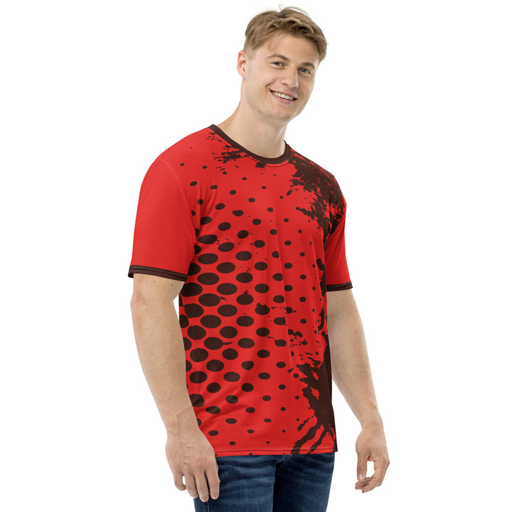 Premium Men's Jersey - Red Dots