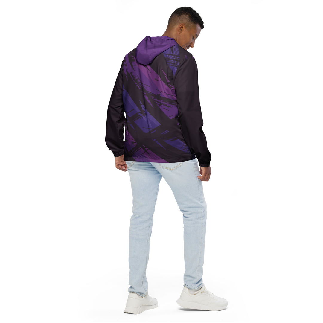 Men’s Windbreaker - Purple Rebel