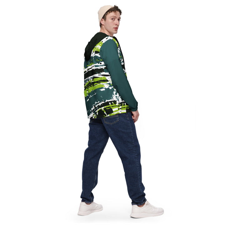 Men’s Windbreaker - Green-Black Origin