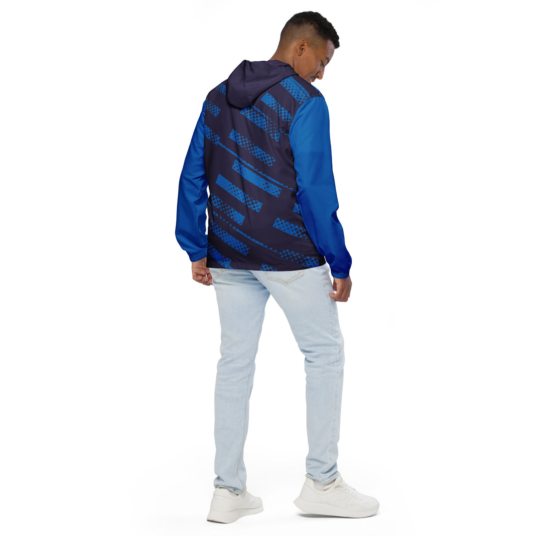 Men’s Windbreaker - Blue Frame