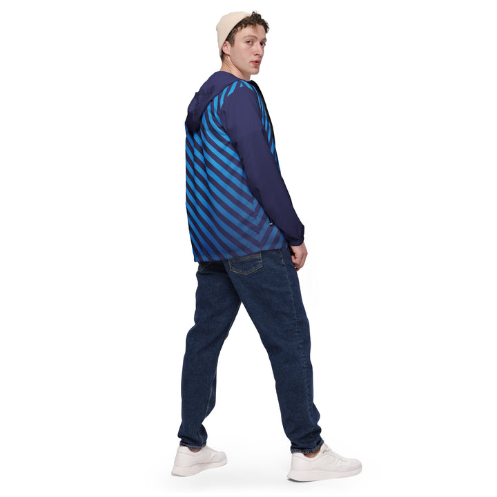 Men’s Windbreaker - Blue Slope