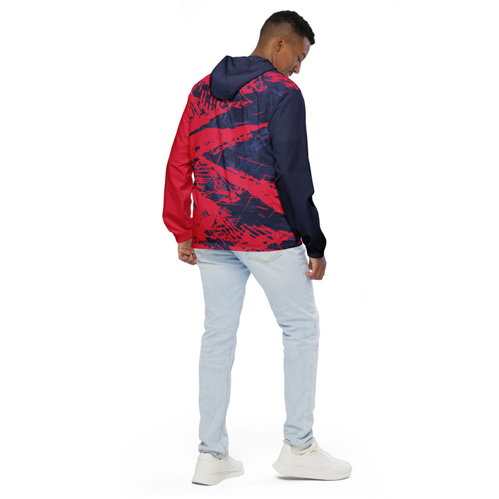 Men’s Windbreaker - Purple-Pink Nerve