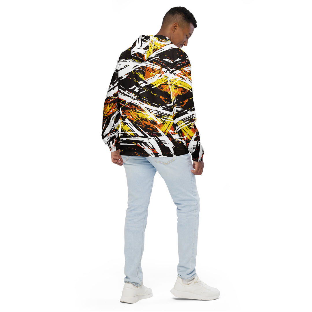 Men’s Windbreaker - Black-Yellow Drive