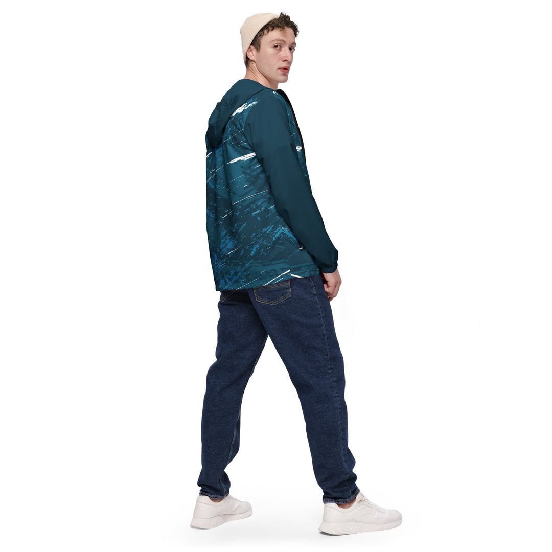 Men’s Windbreaker - Blue-White Hit