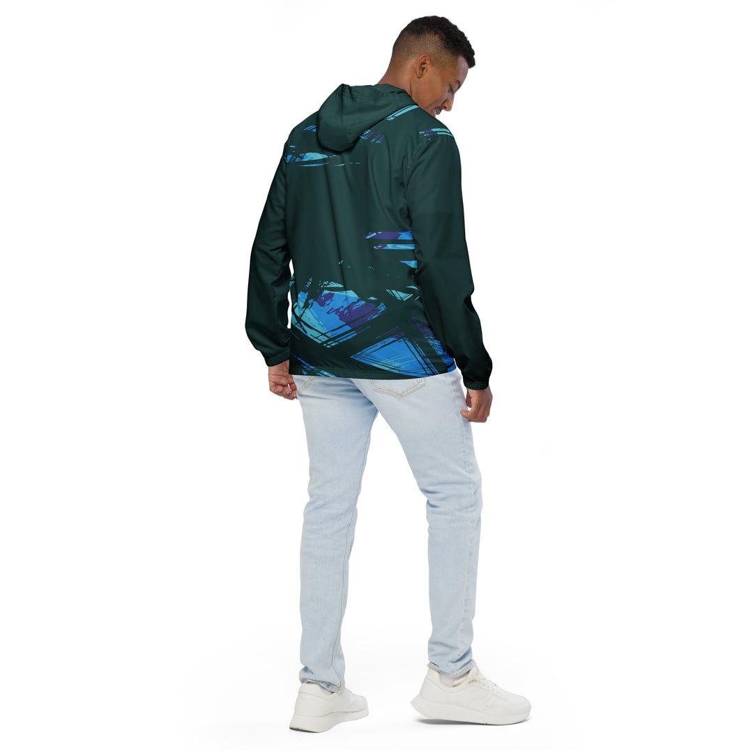 Men’s Windbreaker - Blue Secret