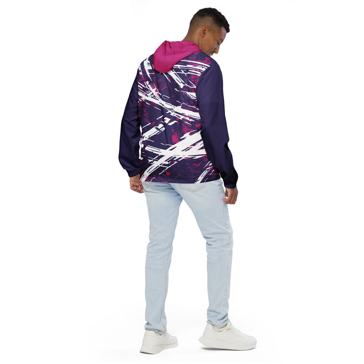 Men’s Windbreaker - Purple-Pink Desire