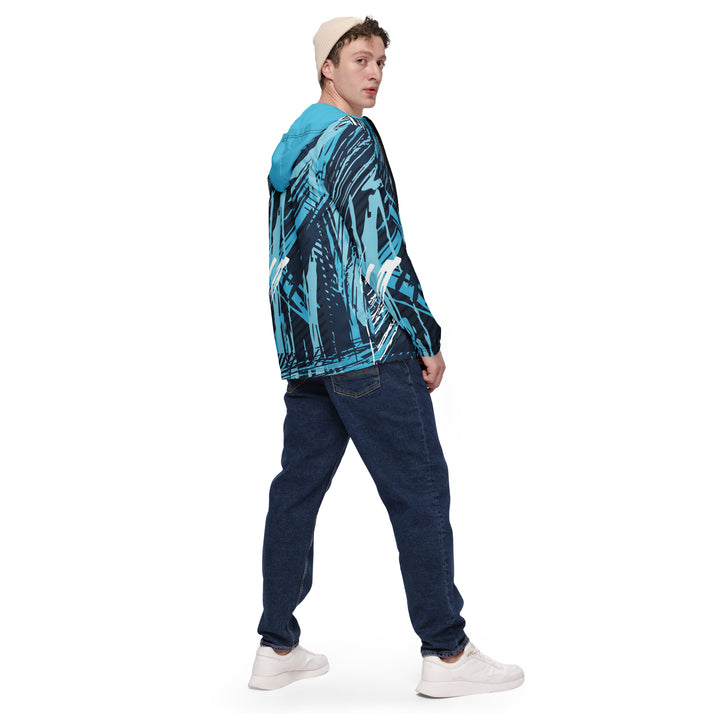 Men’s Windbreaker - Blue Course