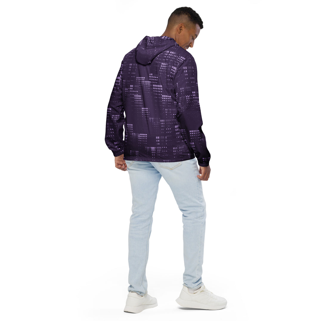 Men’s Windbreaker - Purple Blast