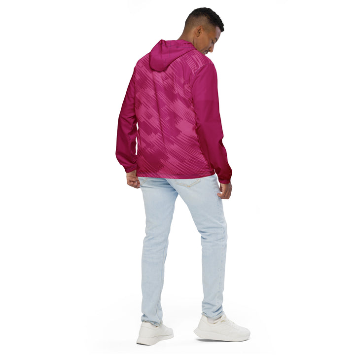 Men’s Windbreaker - Pink Beam