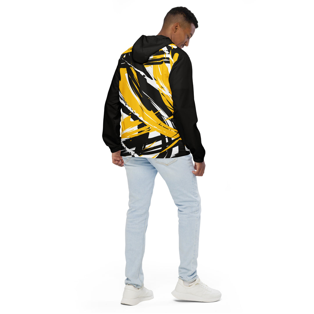 Men’s Windbreaker - Black-Yellow Craft