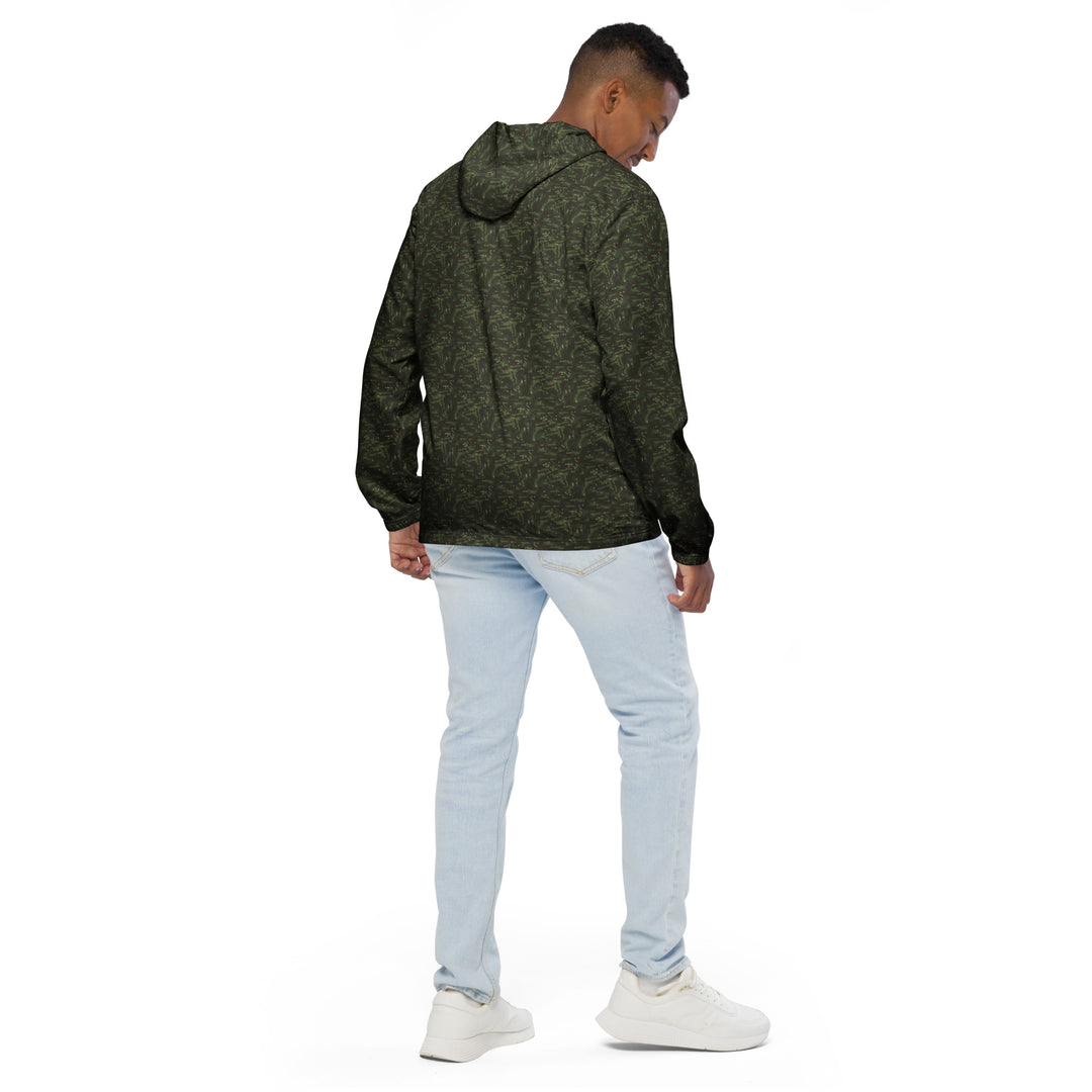 Men’s Windbreaker - Green-Brown Camouflage