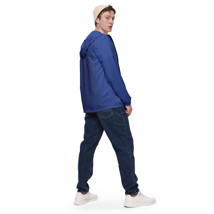 Men’s Windbreaker - Blue Beat