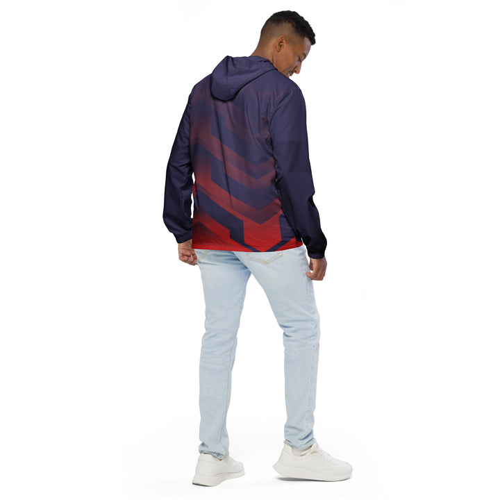 Men’s Windbreaker - Purple-Red Complex