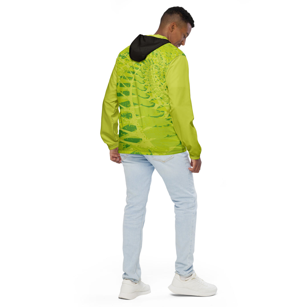 Men’s Windbreaker - Green Skip