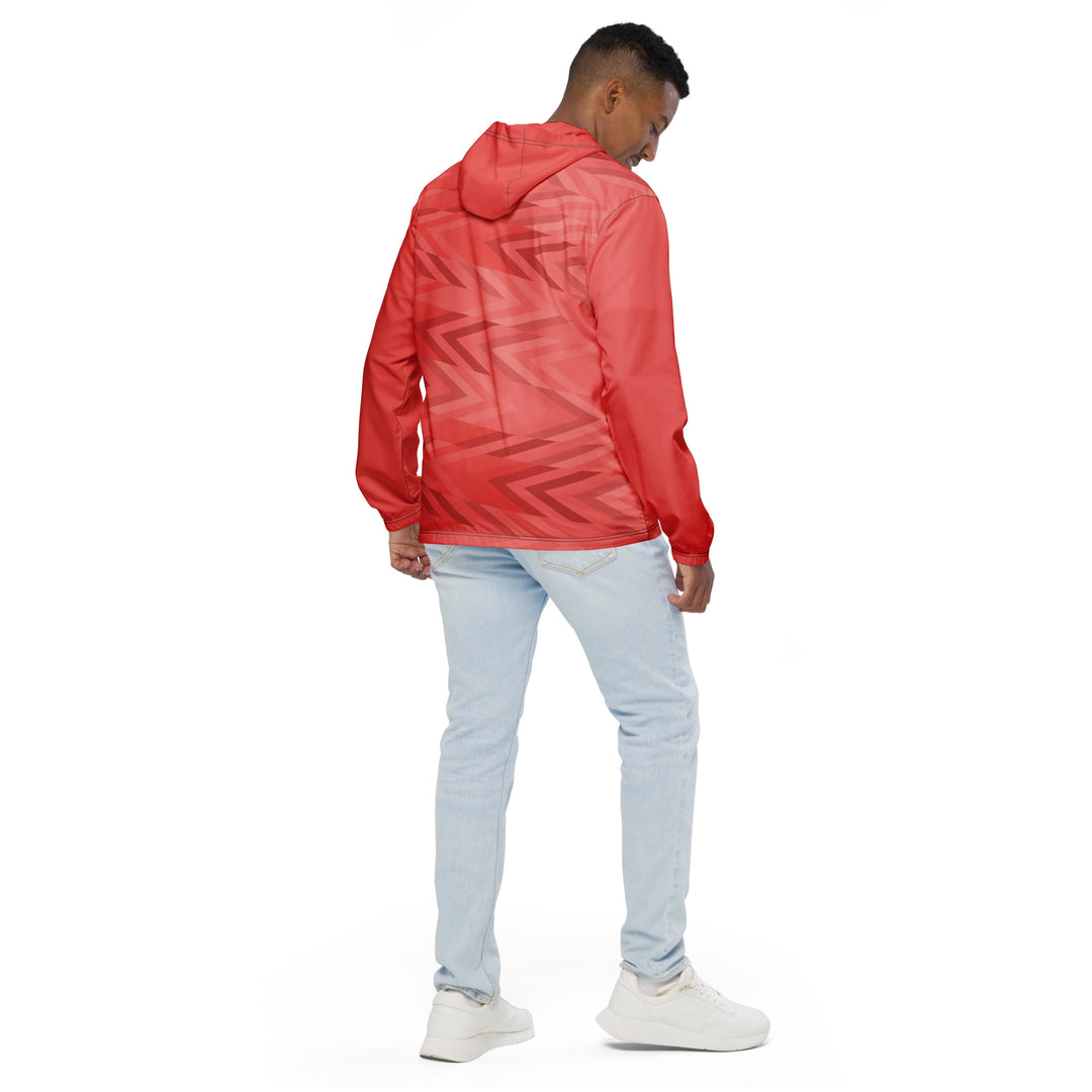 Men’s Windbreaker - Red Track