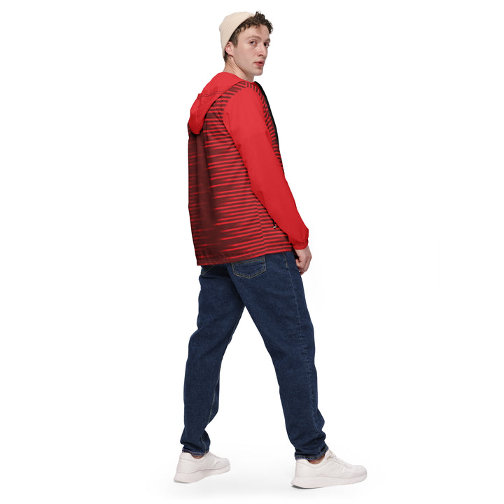 Men’s Windbreaker - Red Code