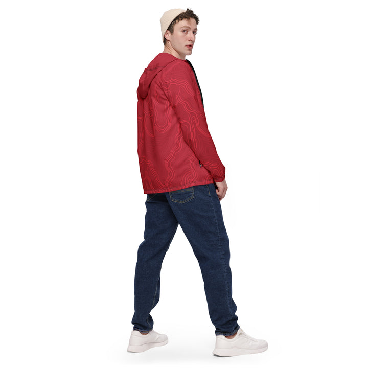 Men’s Windbreaker - Red Chart