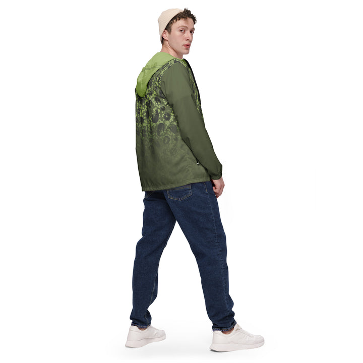 Men’s Windbreaker - Green Beans