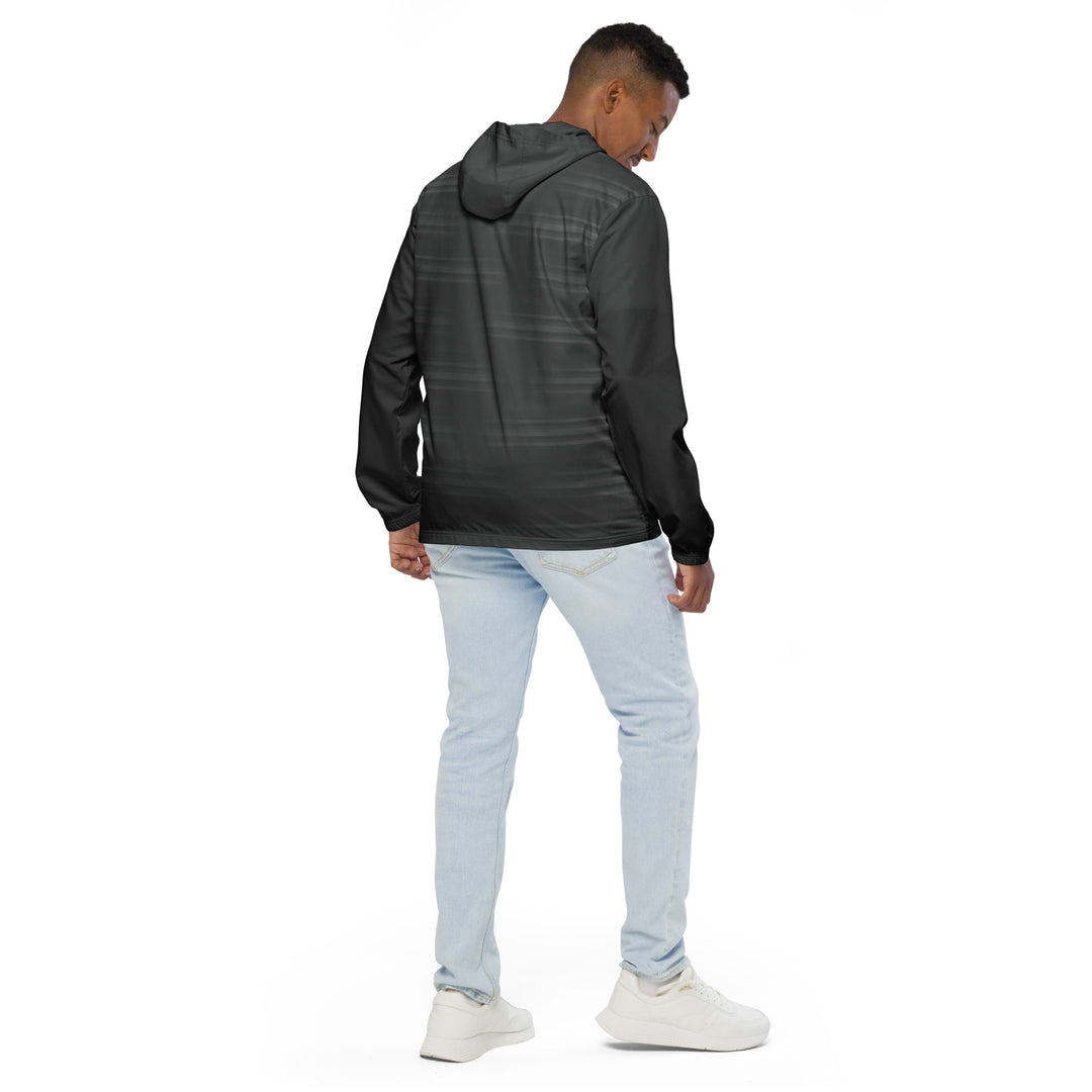 Men’s Windbreaker - Grey Side