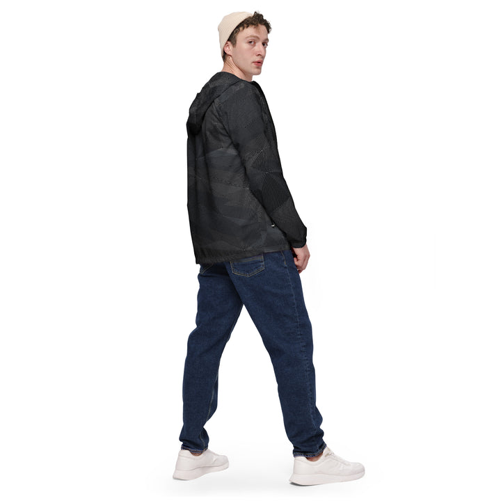 Men’s Windbreaker - Black Fold