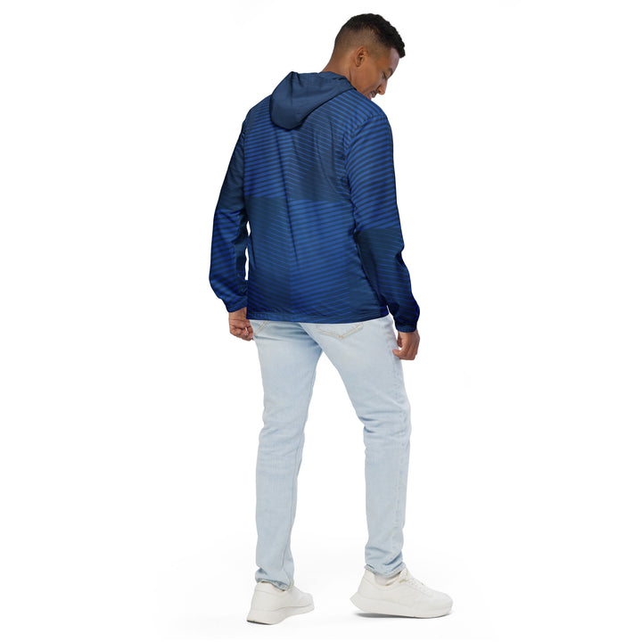 Men’s Windbreaker - Blue Diamond