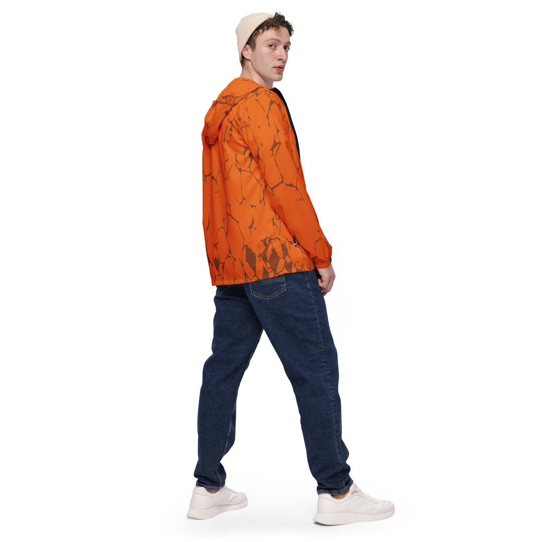 Men’s Windbreaker - Orange Dry