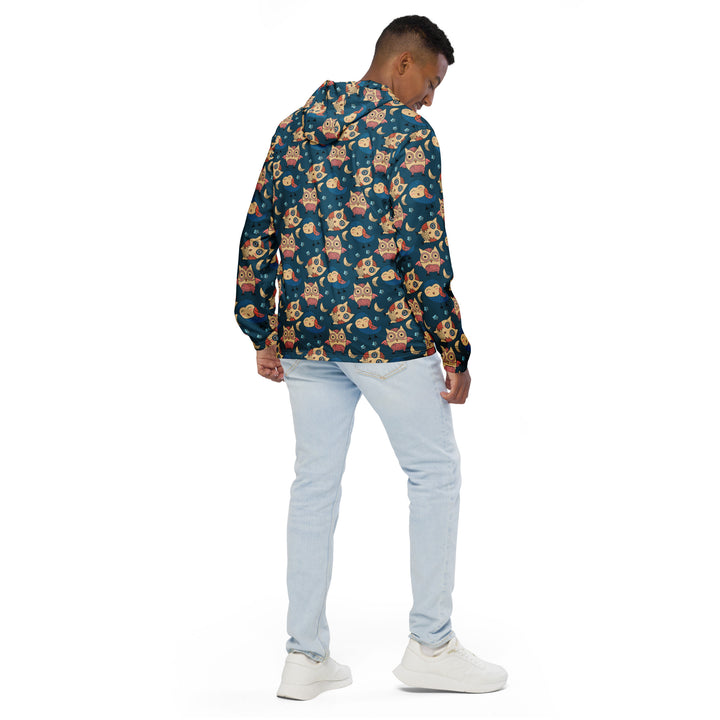 Men’s Windbreaker - Blue Owl