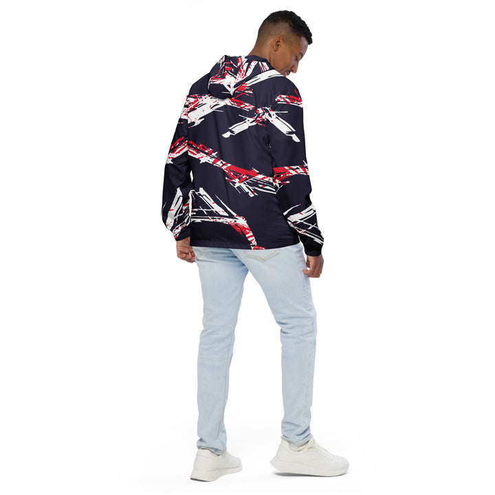 Men’s Windbreaker - Blue-White Whip