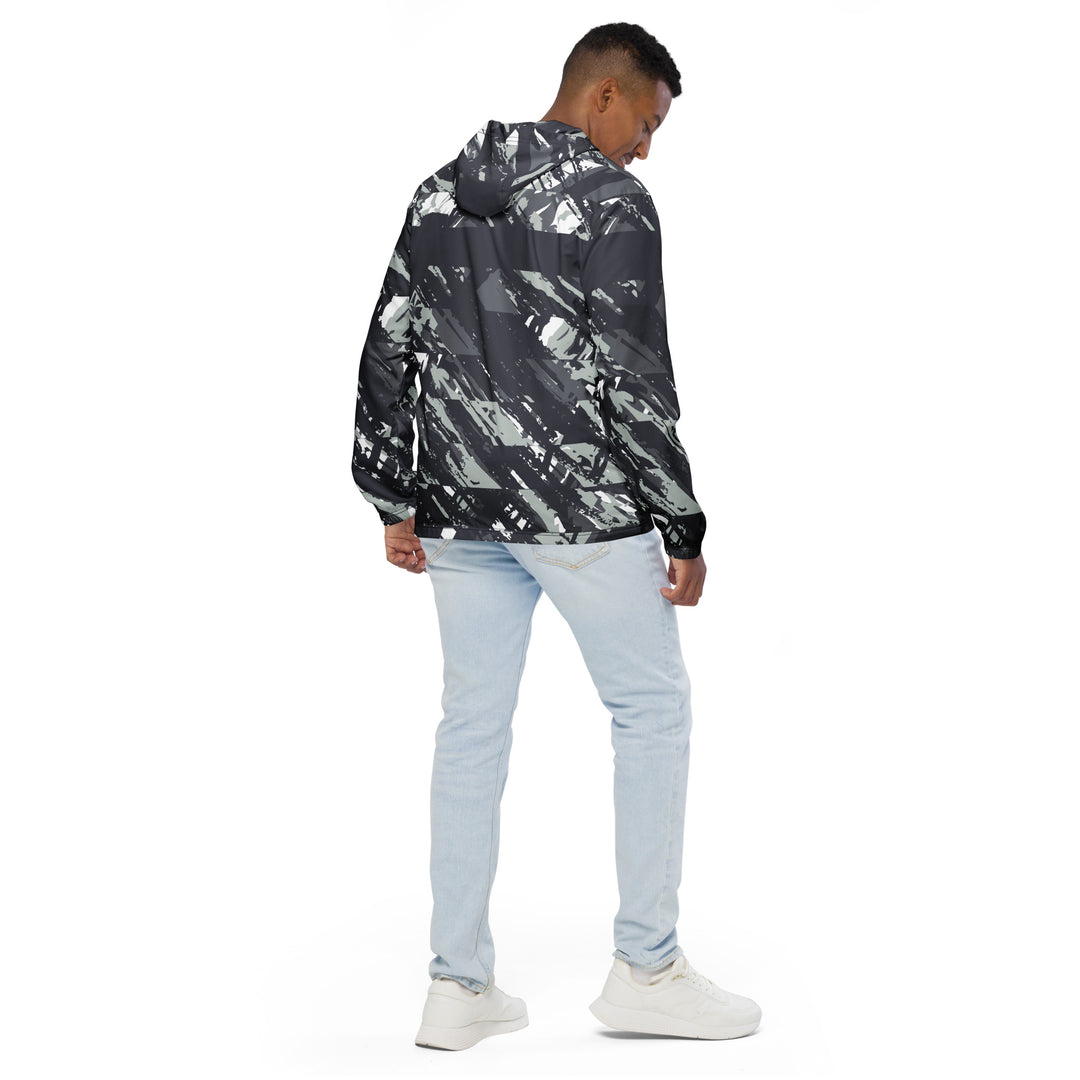 Men’s Windbreaker - Grey Step