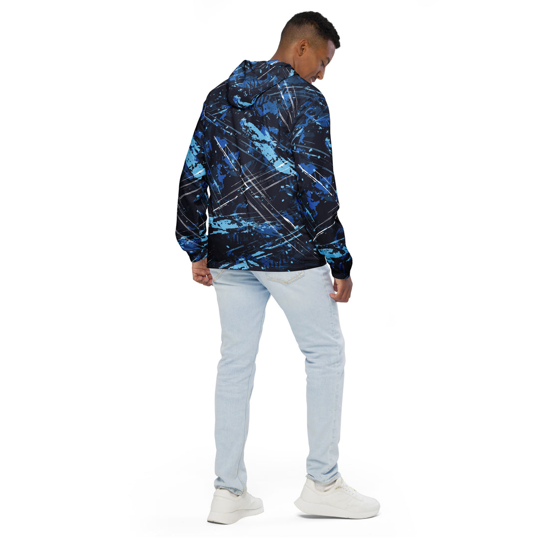 Men’s Windbreaker - Blue Battle