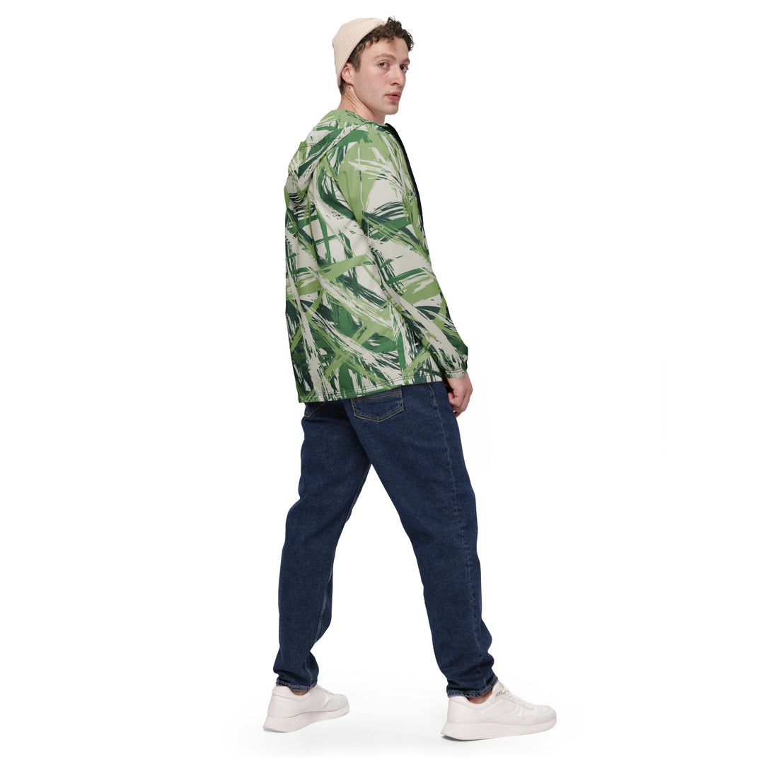 Men’s Windbreaker - Green Forest