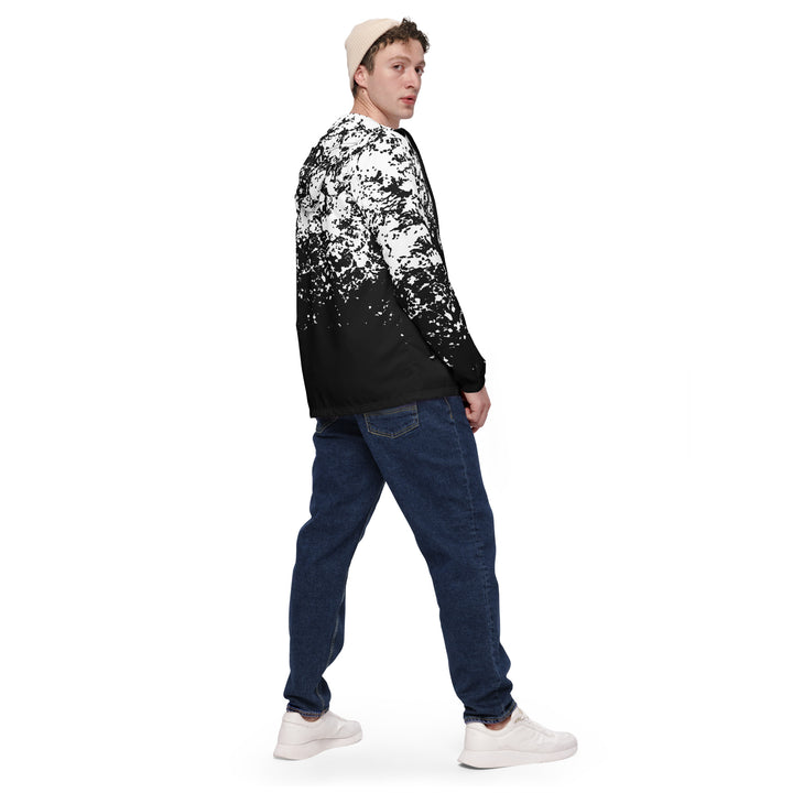 Men’s Windbreaker - Black-White Fall