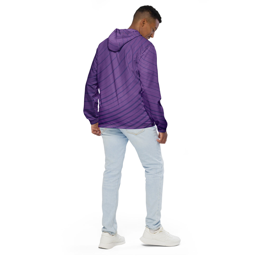 Men’s Windbreaker - Purple Sound