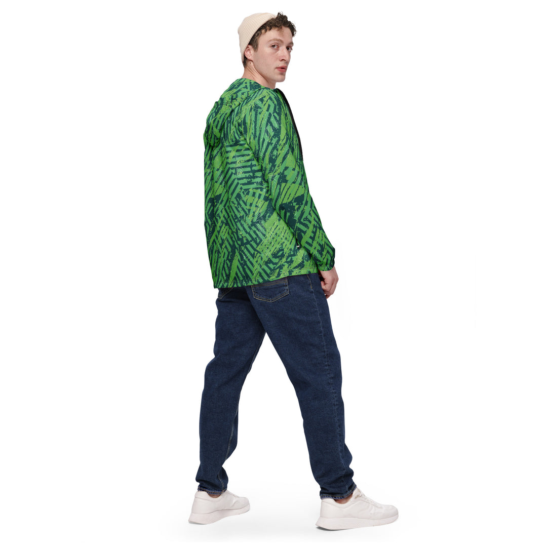 Men’s Windbreaker - Green Race