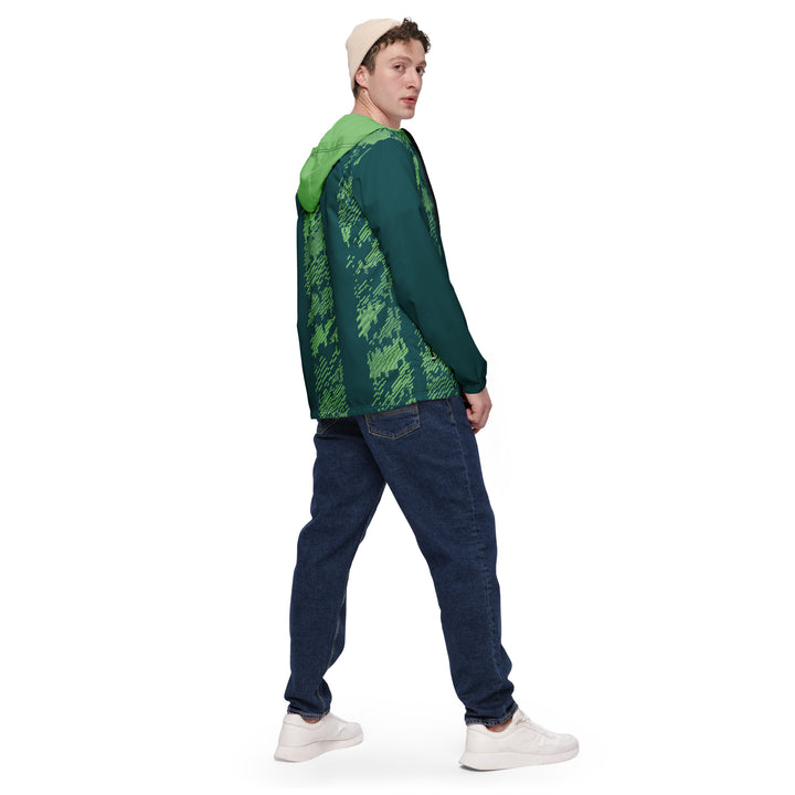 Men’s Windbreaker - Green Digital