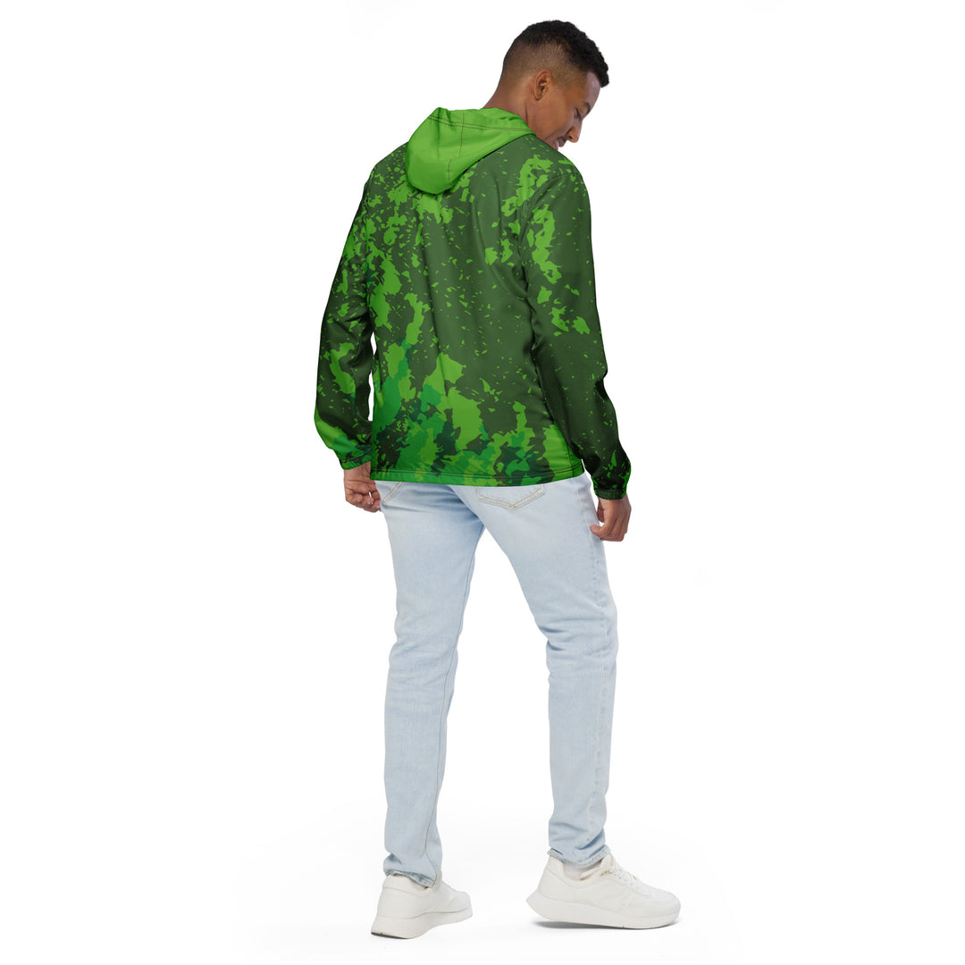 Men’s Windbreaker - Green Poison