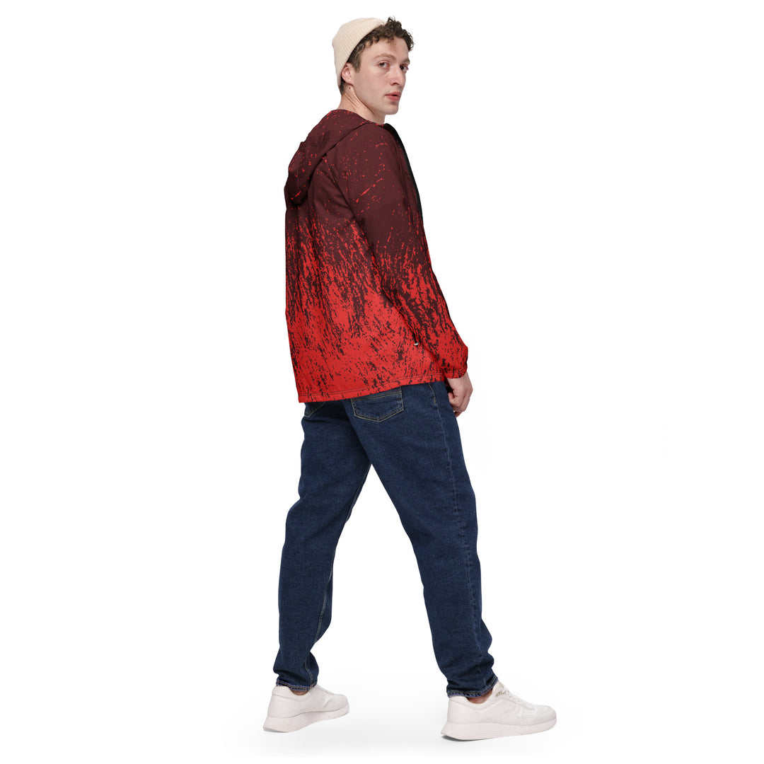 Men’s Windbreaker - Red Rustle