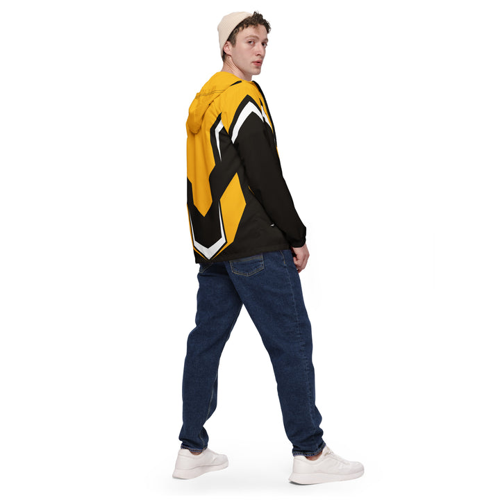 Men’s Windbreaker - Yellow Transform