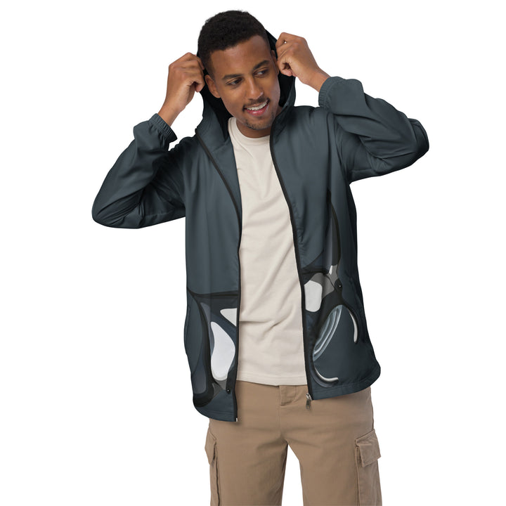 Men’s Windbreaker - Grey Manta