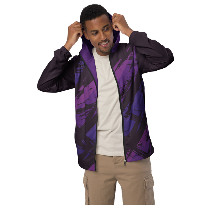 Men’s Windbreaker - Purple Rebel